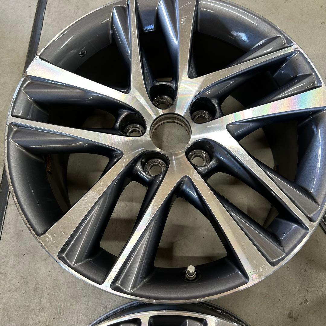 中古アルミ17x7.0レクサスIS300h純正4本セット