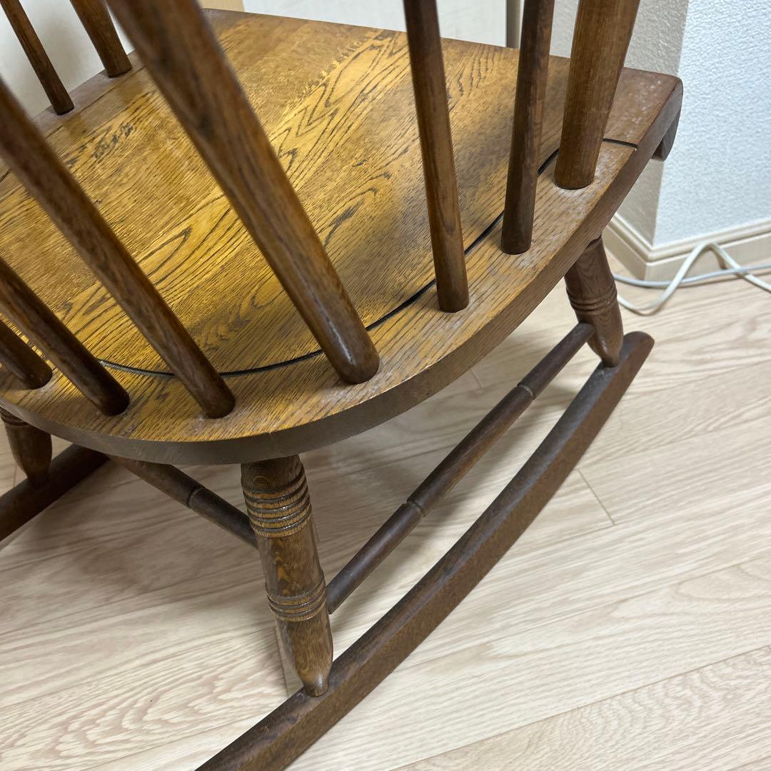 美品✨HIDA 飛騨産業 穂高 ロッキングチェア キツツキ