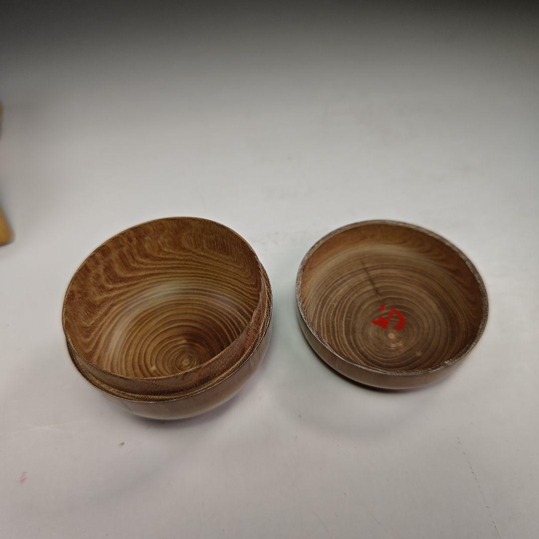 イ393 棗『久田宗也（尋牛斎）極箱』『槐の木　平棗』茶道具