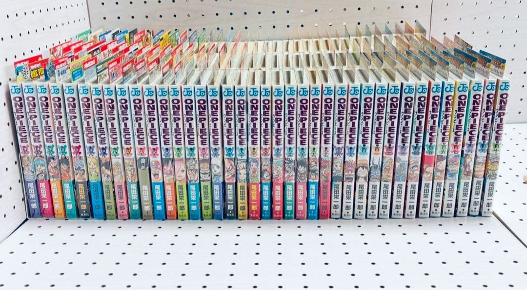 ワンピース　全巻初版本　帯☆チラシ全巻 + おまけ