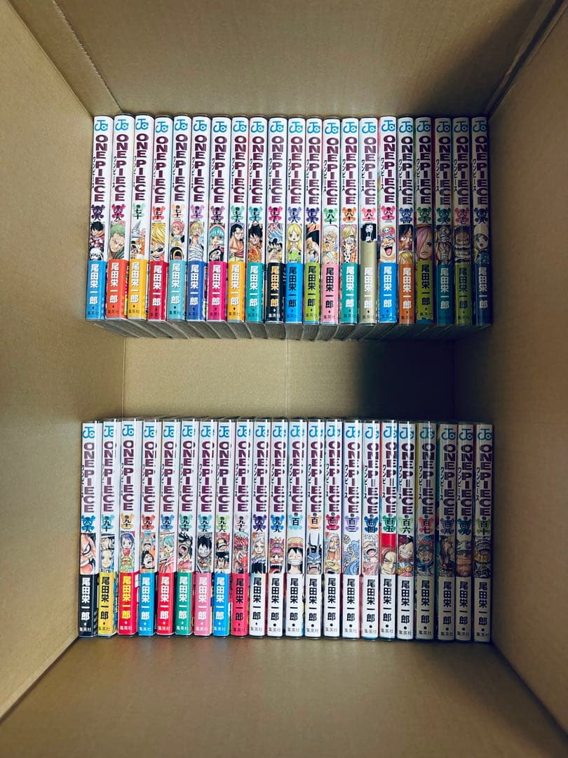 ワンピース　全巻初版本　帯☆チラシ全巻 + おまけ
