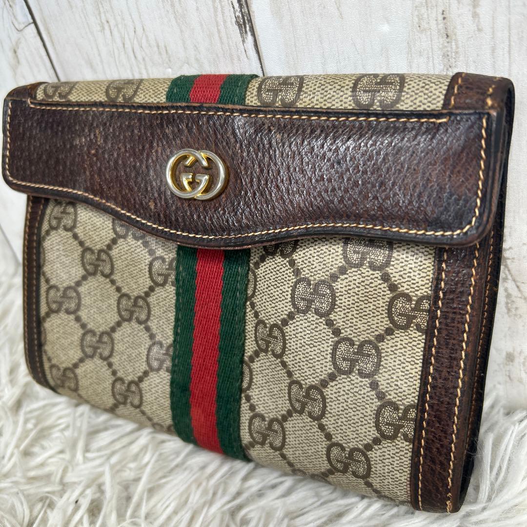 GUCCI グッチ GGスプリーム シェリー セカンドバッグ バッグ