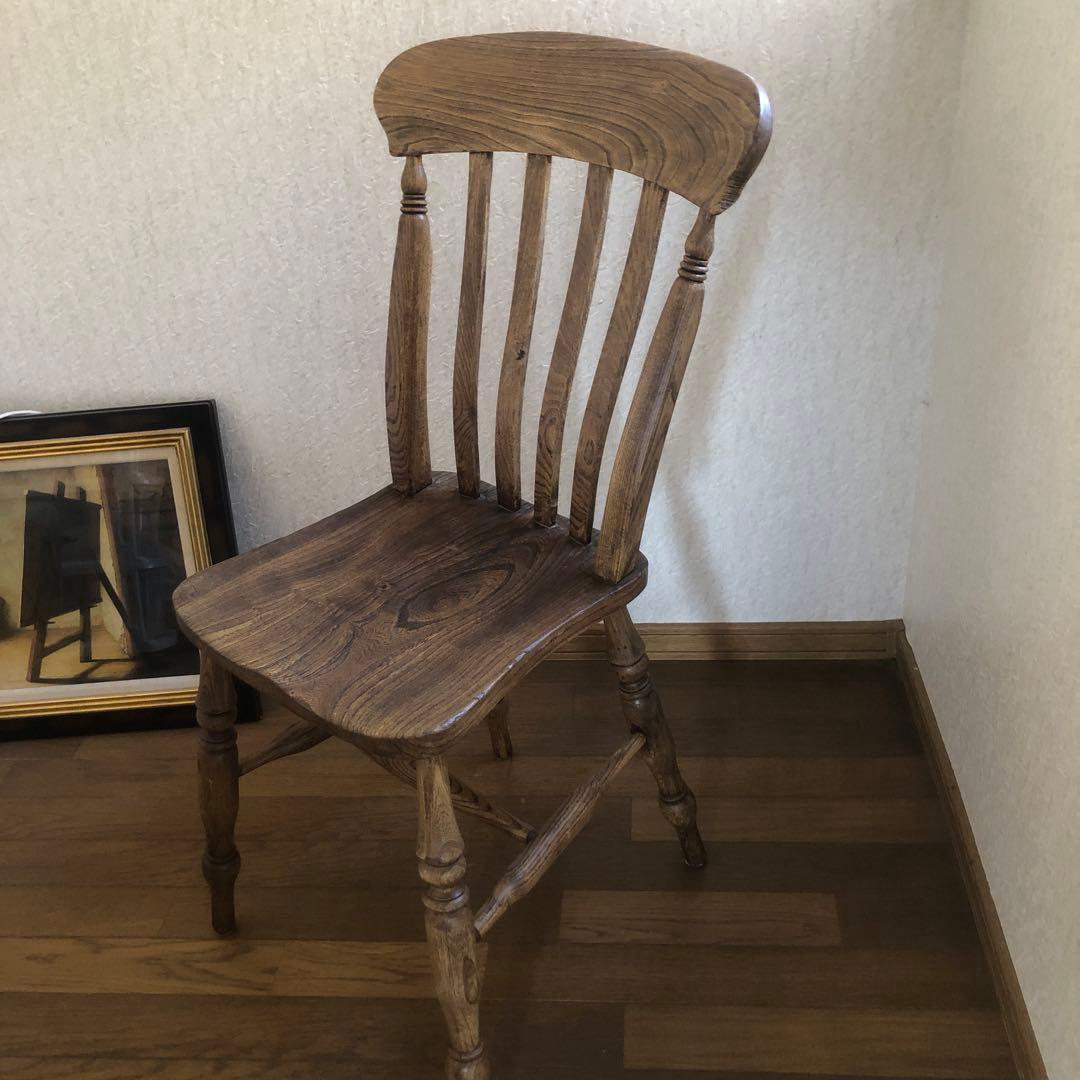 1890年イギリス製　アンティークチェア一脚