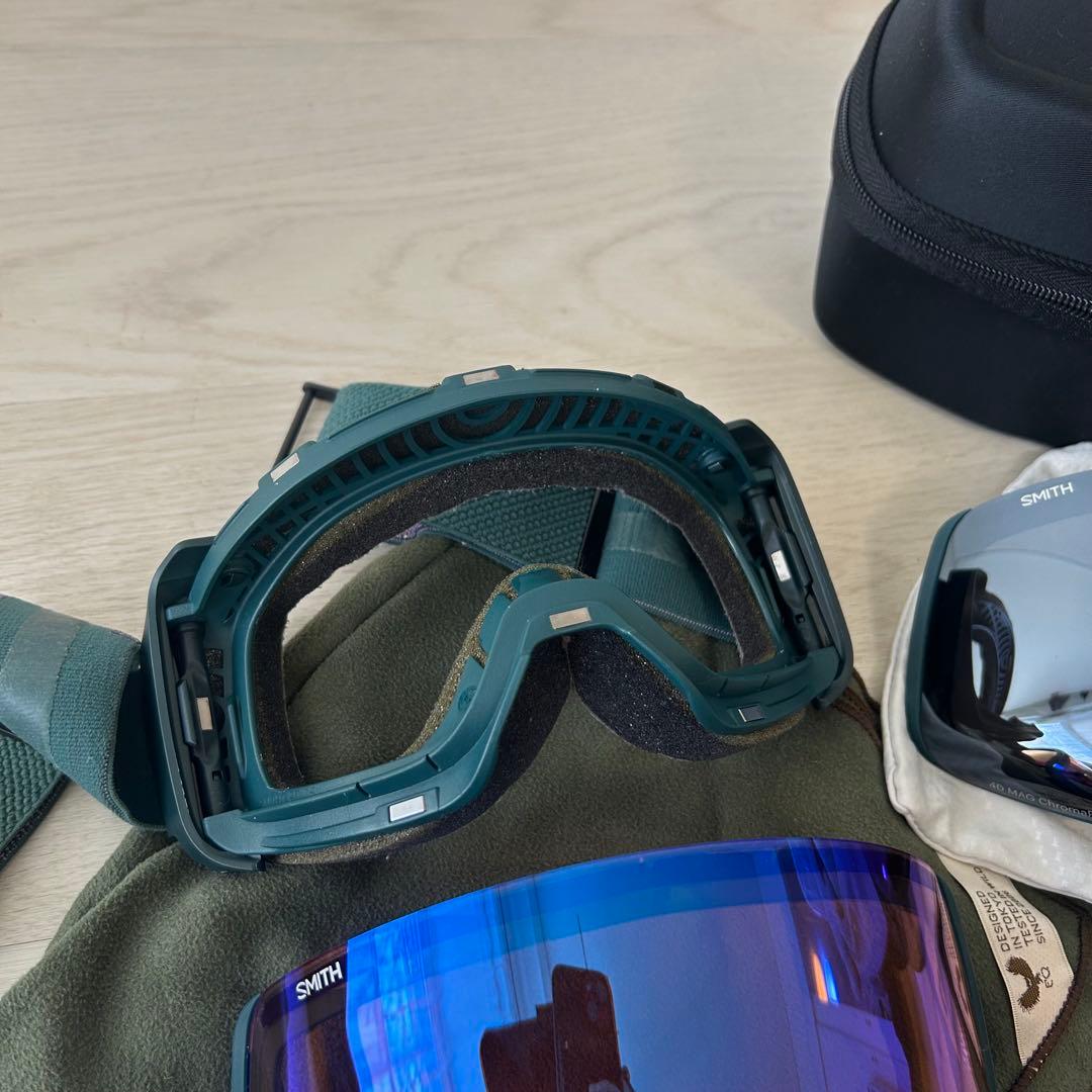 美品　SMITH ゴーグル 4D MAG クロマポップ　アジアンフィット