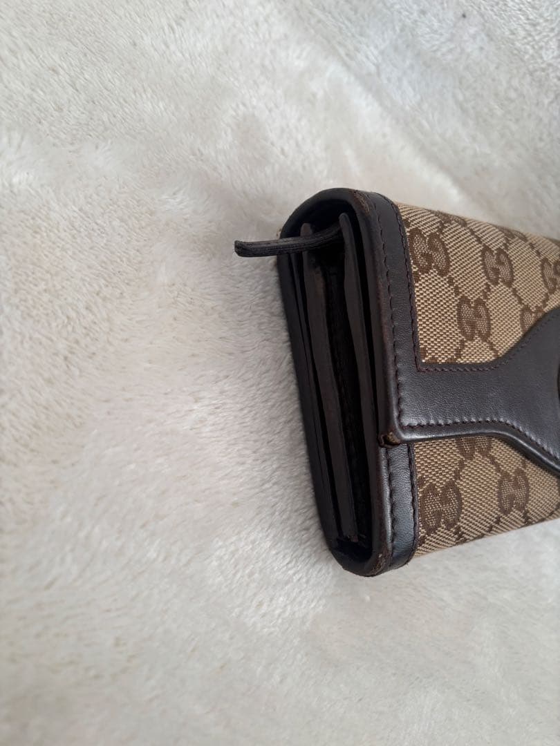 マ*ン様 GUCCI GGキャンバス 長財布 箱付き 正規品　インターロッキング