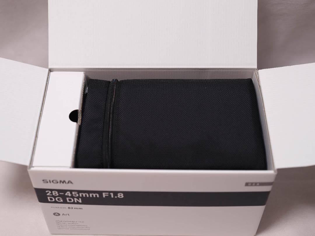 保証期間内 SIGMA 28-45mm F1.8 DG DN Eマウント