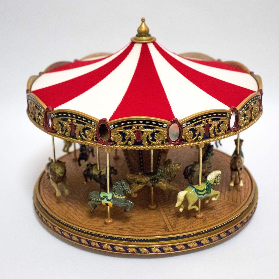 [匿名配送]新品ミスタークリスマス ゴールドラベル メリーゴーランド オルゴール