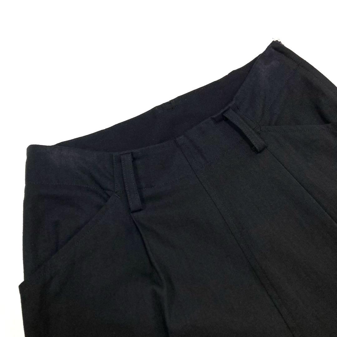 Y's ワイズ ソフト コットンツイル ジョッパーズパンツ 黒1