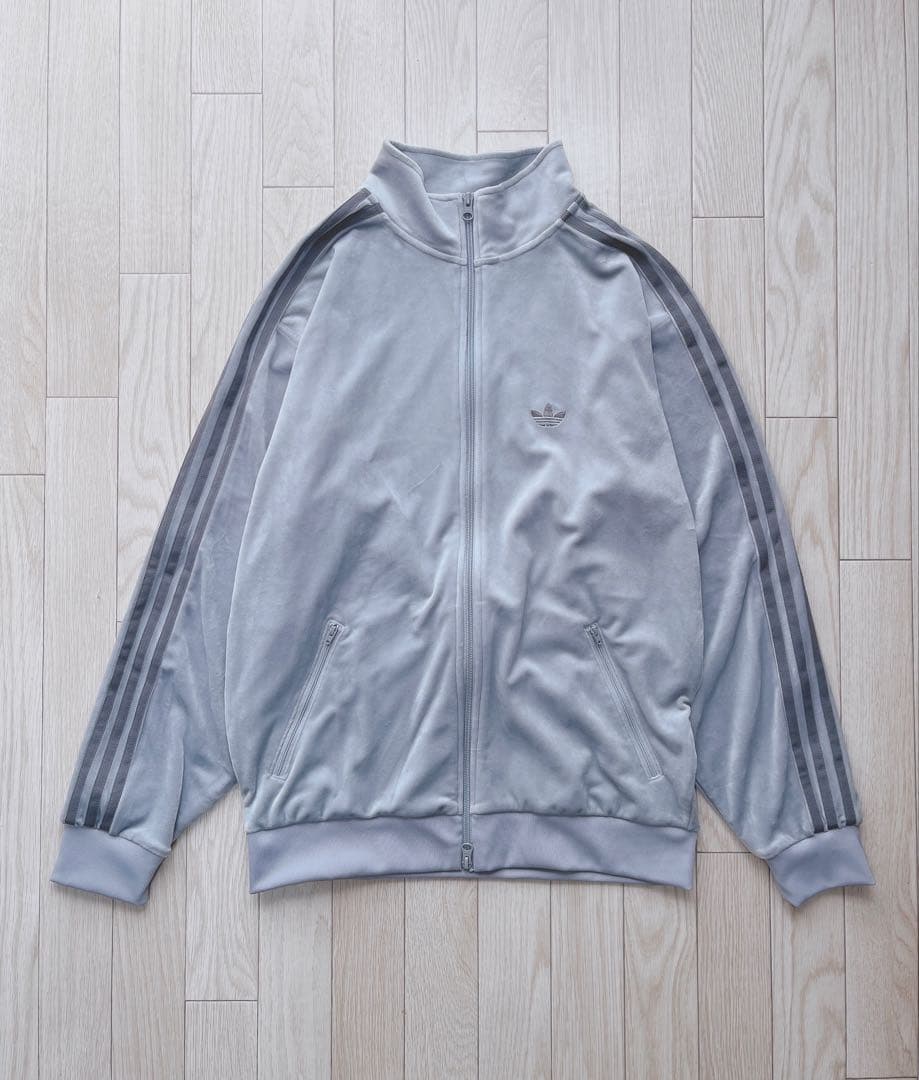 ベロア アディダスオリジナル ベッケンバウアー トラックジャケット ジャージ