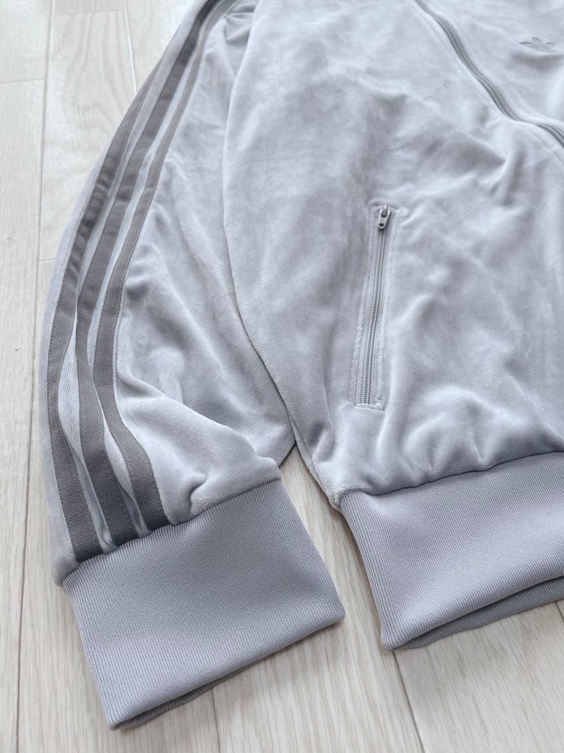 ベロア アディダスオリジナル ベッケンバウアー トラックジャケット ジャージ