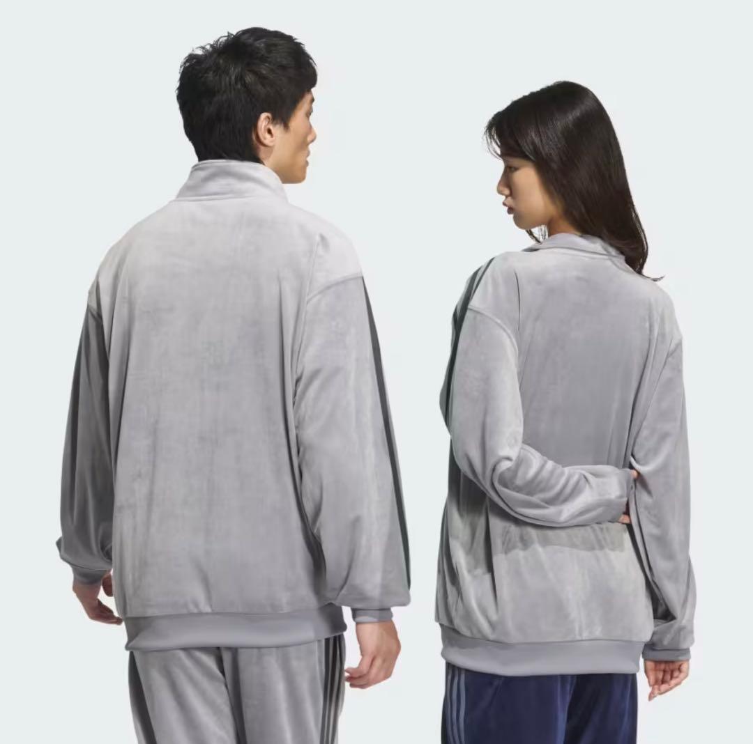 ベロア アディダスオリジナル ベッケンバウアー トラックジャケット ジャージ