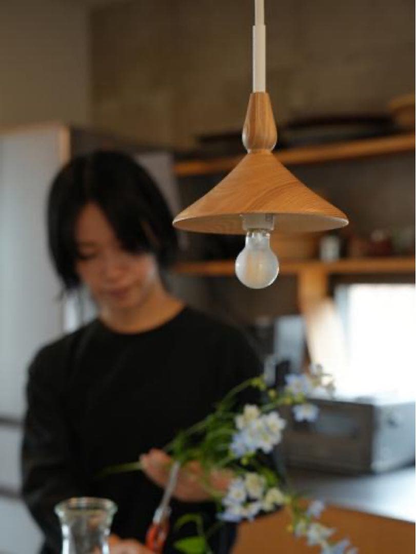 スロイド ウッドペンダントライト