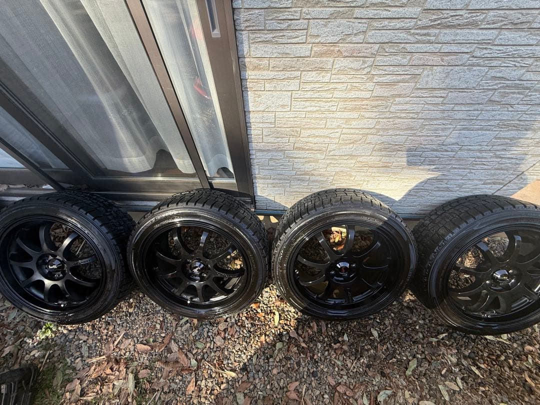 DUNLOP 215/45R17 タイヤ・ホイールセット 4本