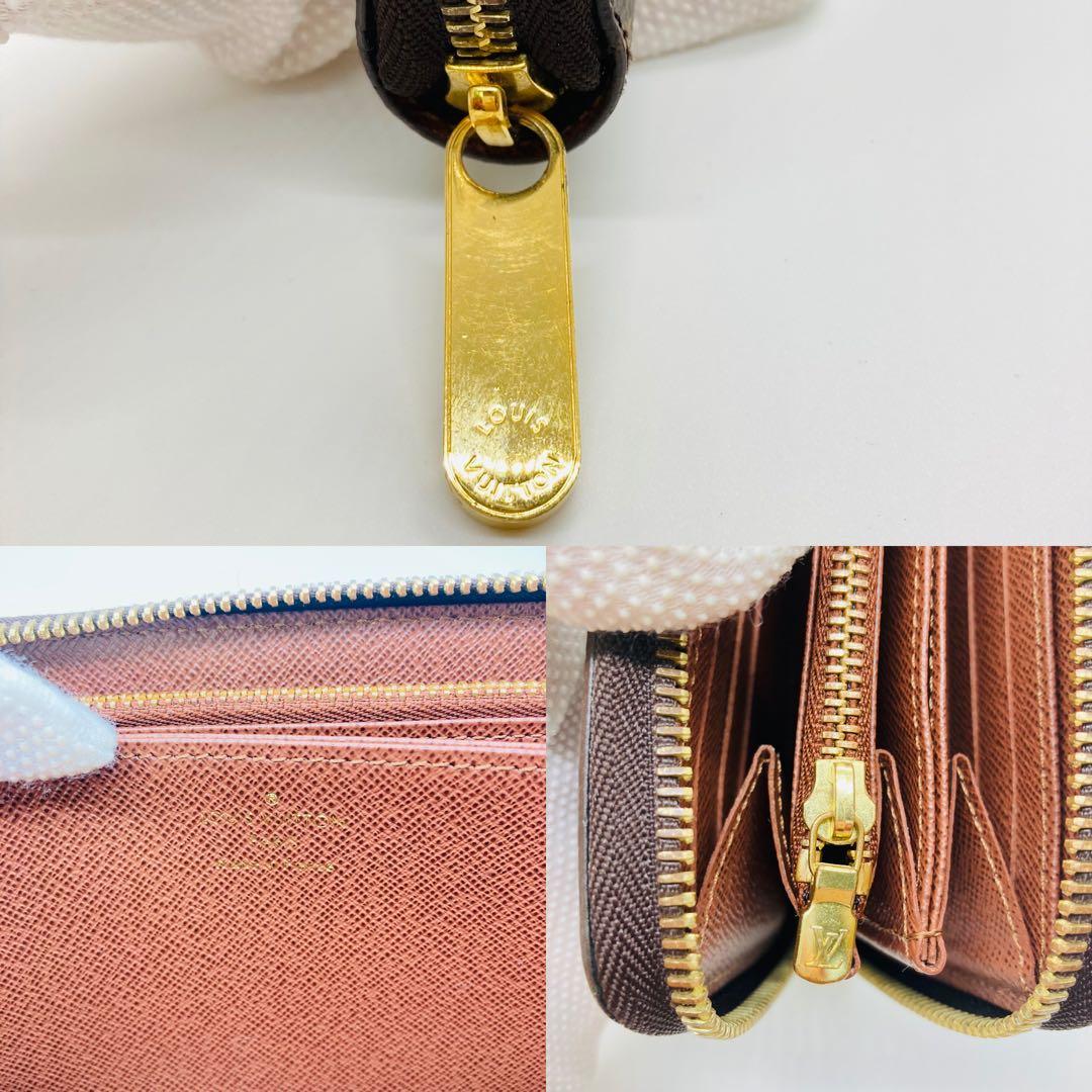 美品 ICタグ ルイヴィトン モノグラム ジッピーウォレット 長財布 A777