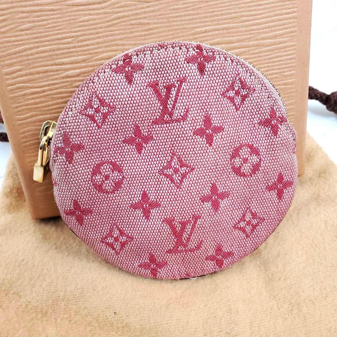 良品 ルイヴィトン ケース モノグラム ミニ ポルトモネ ロン 希少