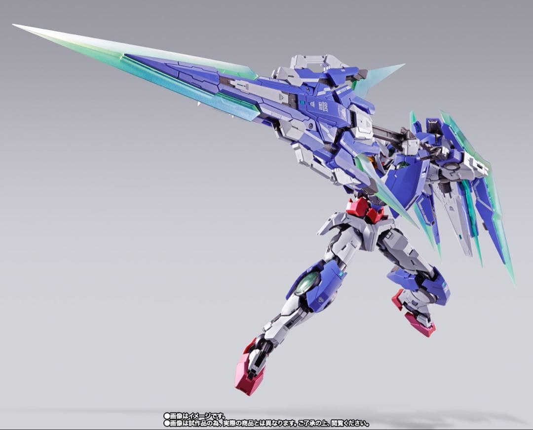 輸送箱未開封▼L BUILD▼ダブルオークアンタ フルセイバー
