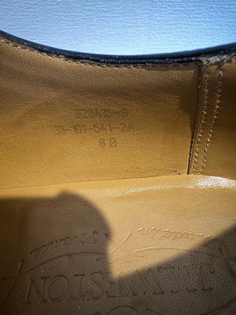 J.M. WESTON ブラック golf 専用シューツリー付属