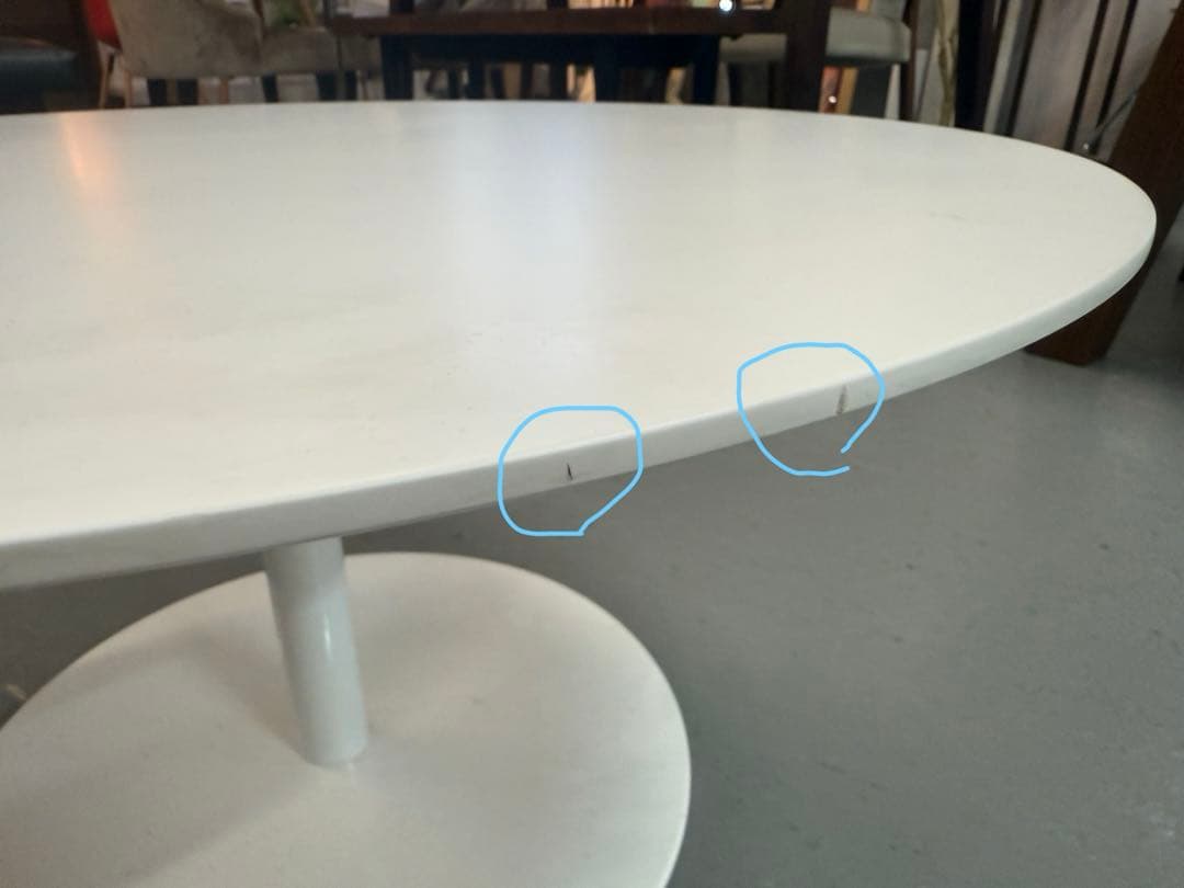 コーヒーテーブル　ローテーブル　直径70cm