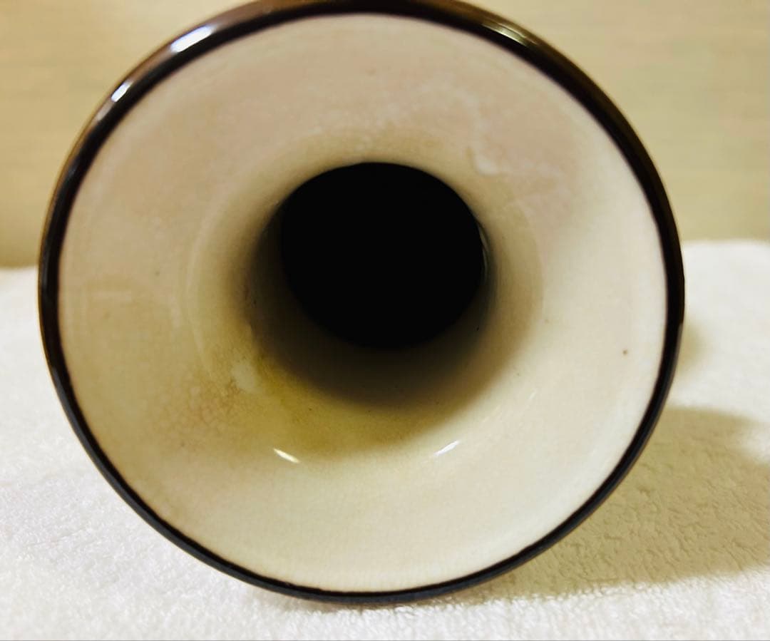 中国古美術　清时代 花瓶　【大清乾龍年製】在銘y119