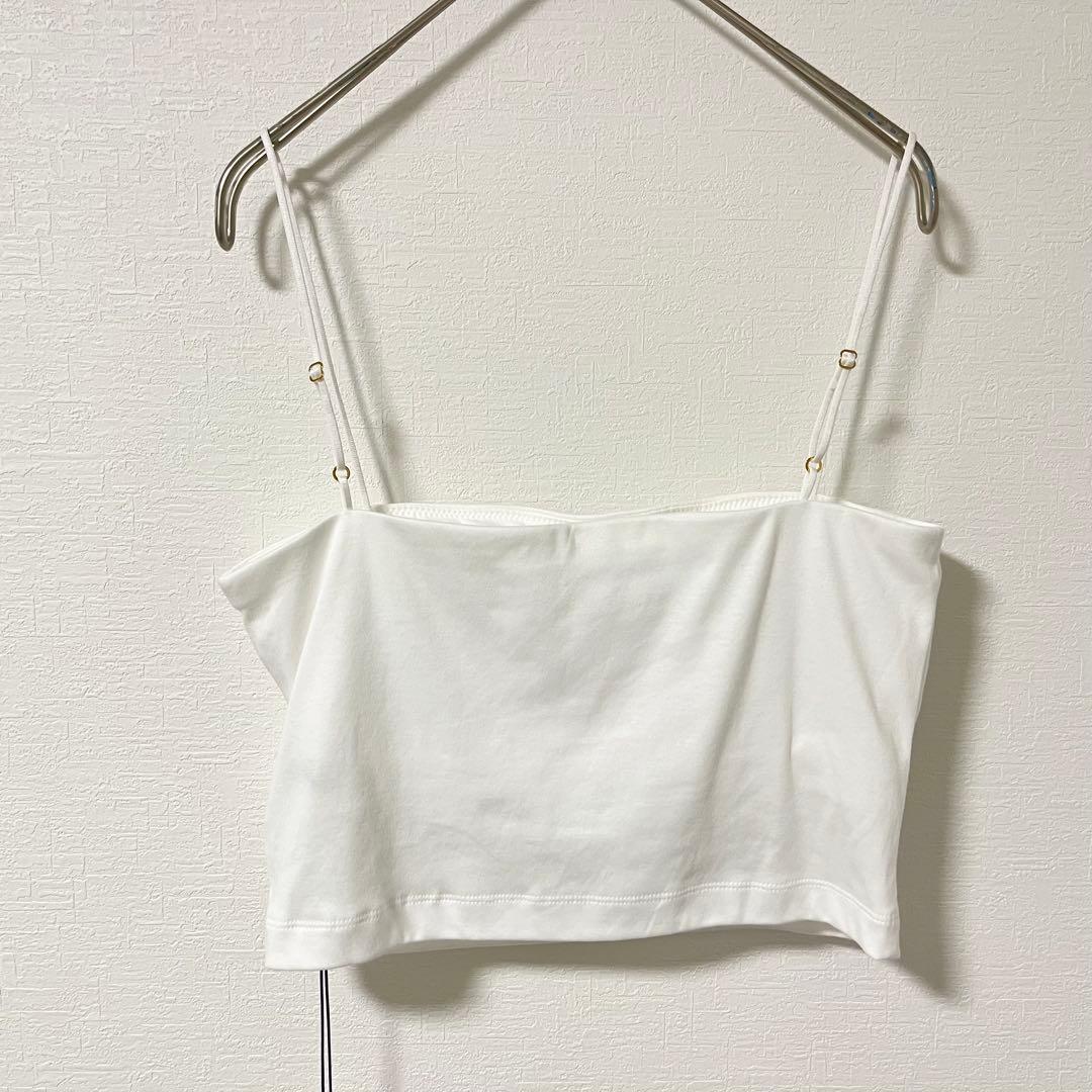 新品 LALA VIE CROPPED キャミソール