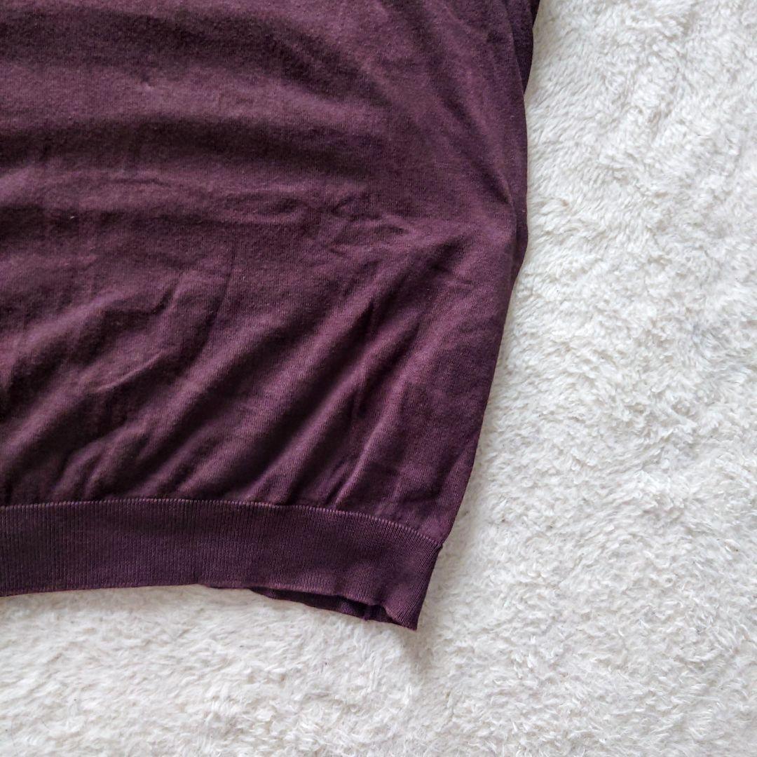 JOHN SMEDLEY シーアイランドコットン ポロシャツ ダークブラウン M