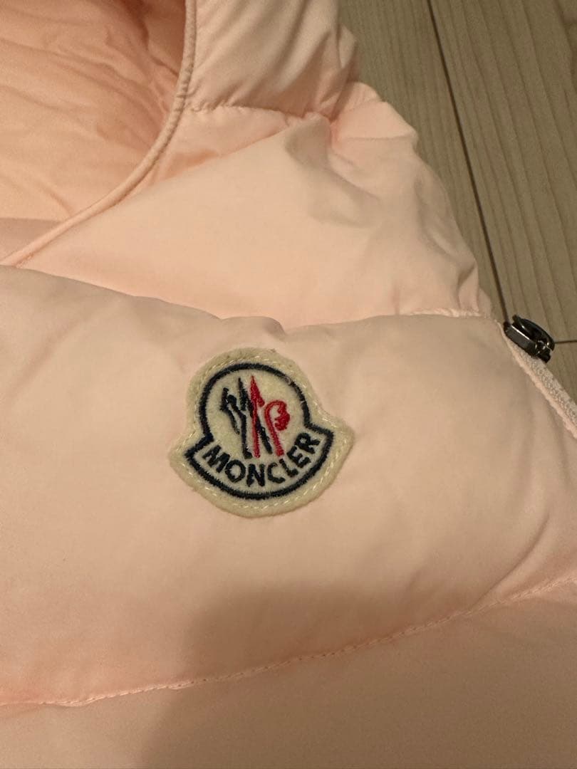 モンクレール　おくるみ　ピンク　moncler