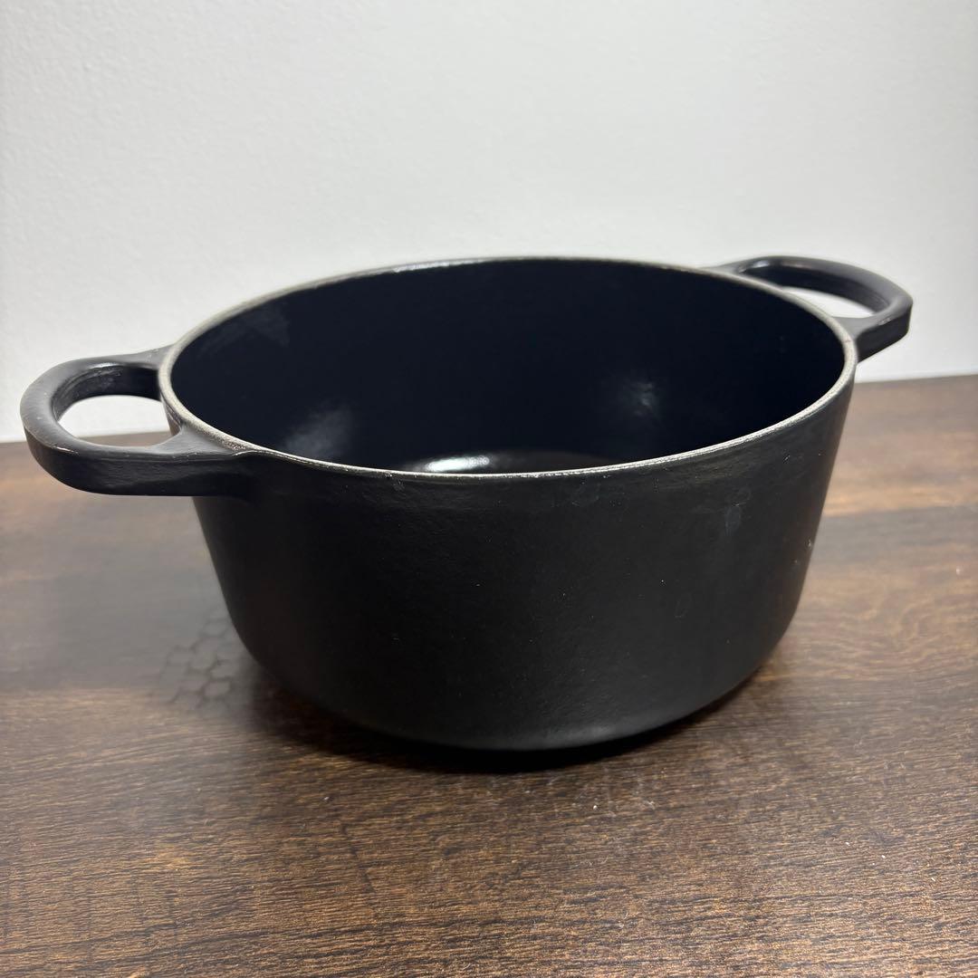 LE CREUSET ココットロンド 18 ブラック