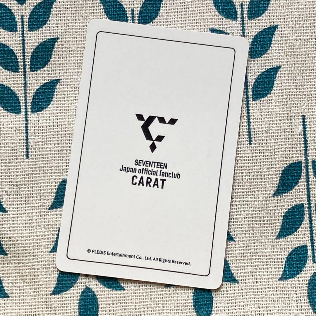 SEVENTEEN ミンハオ MY BEST FC 限定 企画 トレカ