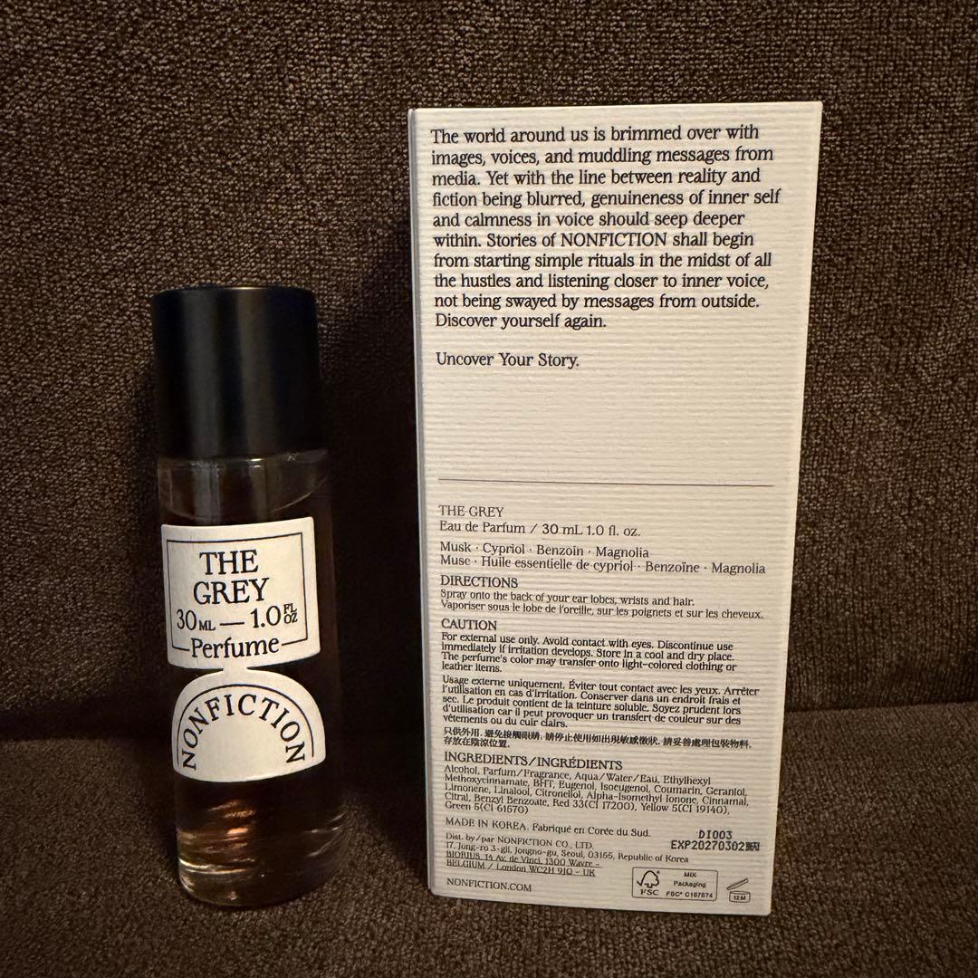 NONFICTION THE GREY 30ml ノンフィクション ザ・グレー