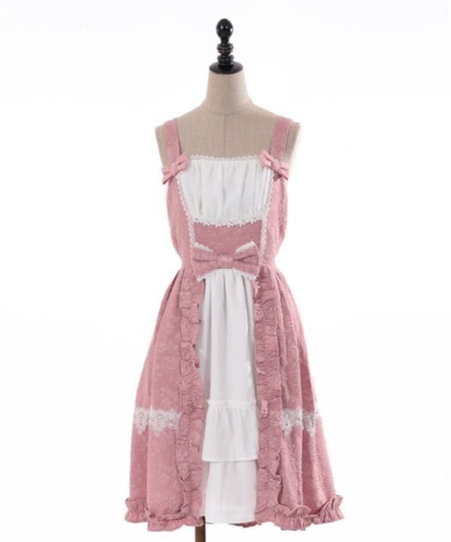 最終値下げ！♡axesfemmekawaii♡メアリージャンパースカート ピンク