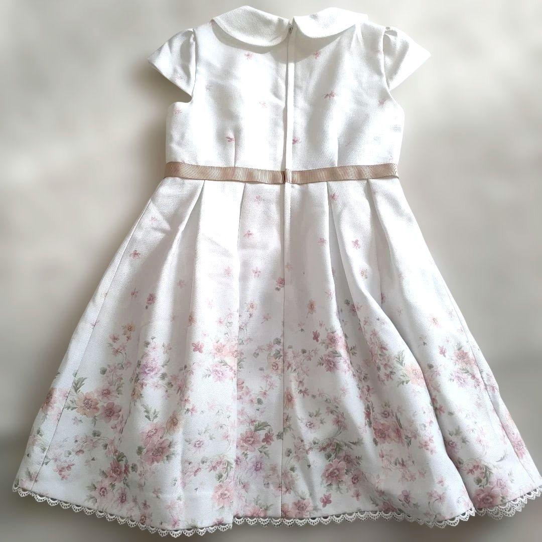 ♡美品♡ petit main プティマイン 120 花柄フォーマルワンピース