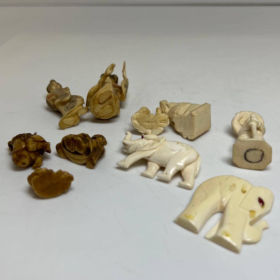 極上 細工物 置物、根付 72g 東キ8-0127☆2F タサオ