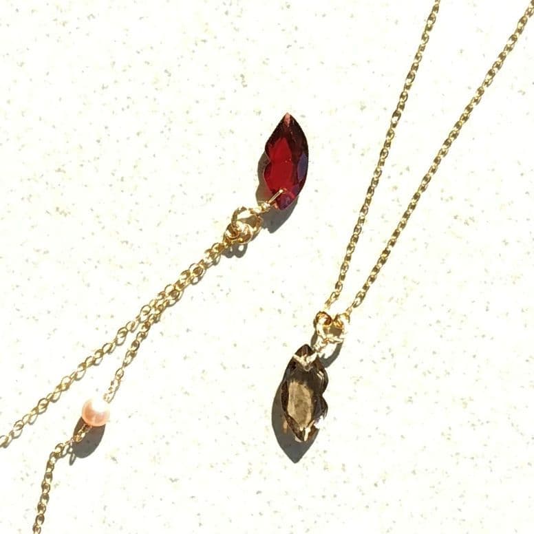 １4Kgf天然石ネックレス