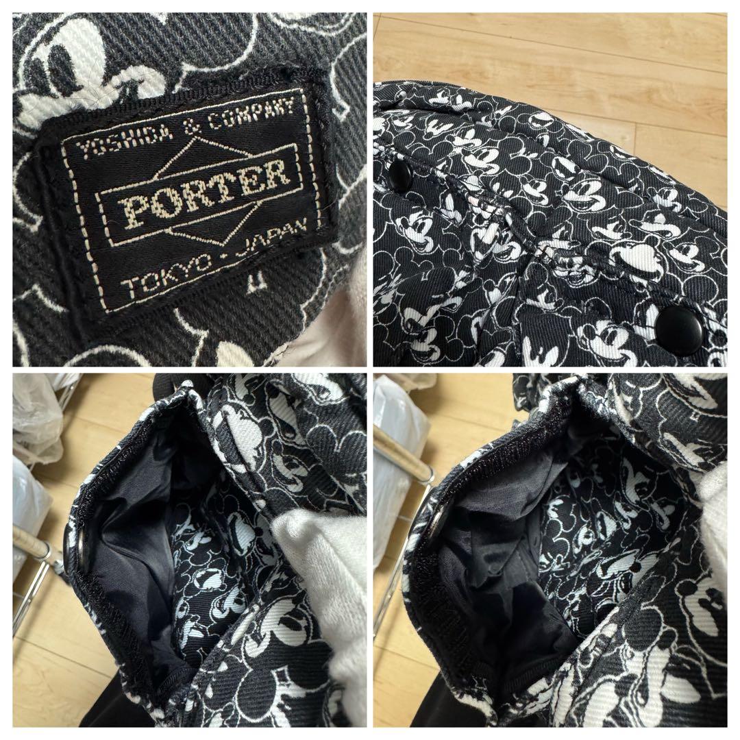【レア品】【美品】PORTER ディズニー　ポーター　ビームス　ボディバッグ