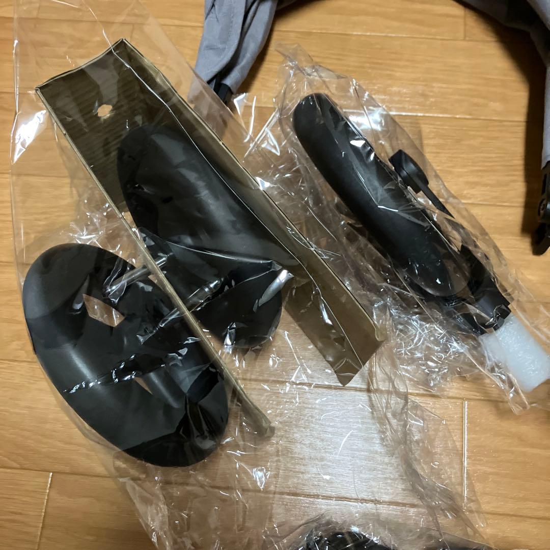 【新品未使用品】コンビ コムペット ルルテイル キャリー グレー　カート