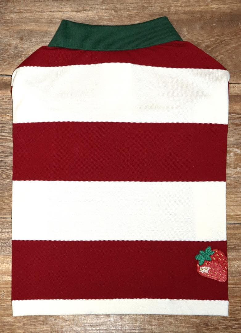 新品 GUCCI ペットコレクション ビッグストライプシャツ (Mサイズ)　Ⓗ