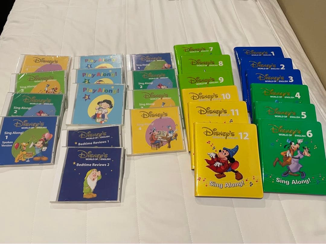 Disney's World of English DVDセット