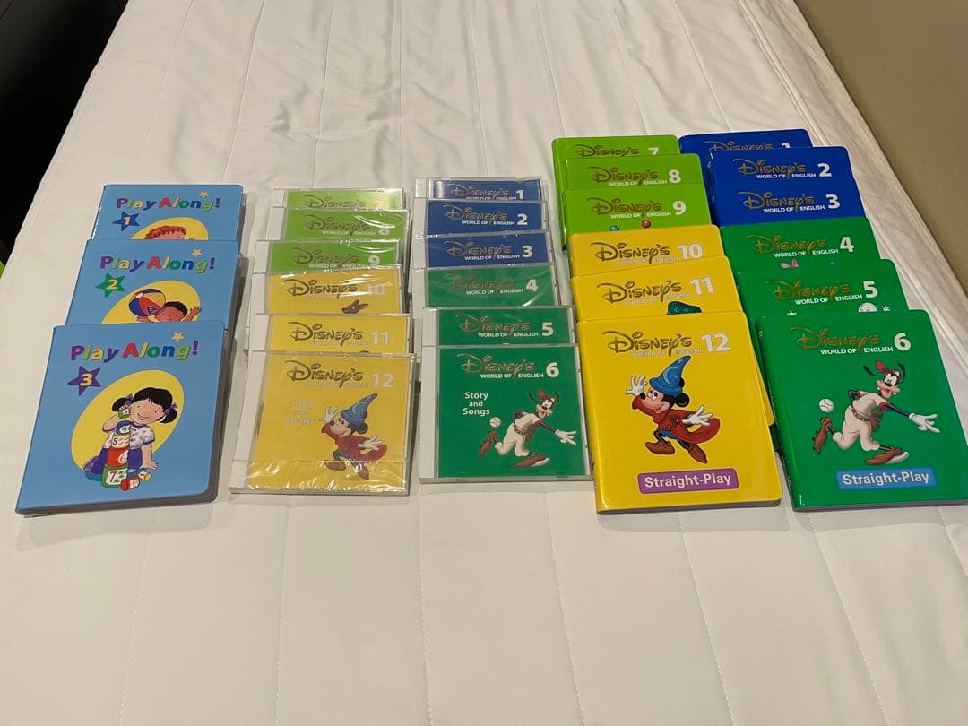 Disney's World of English DVDセット