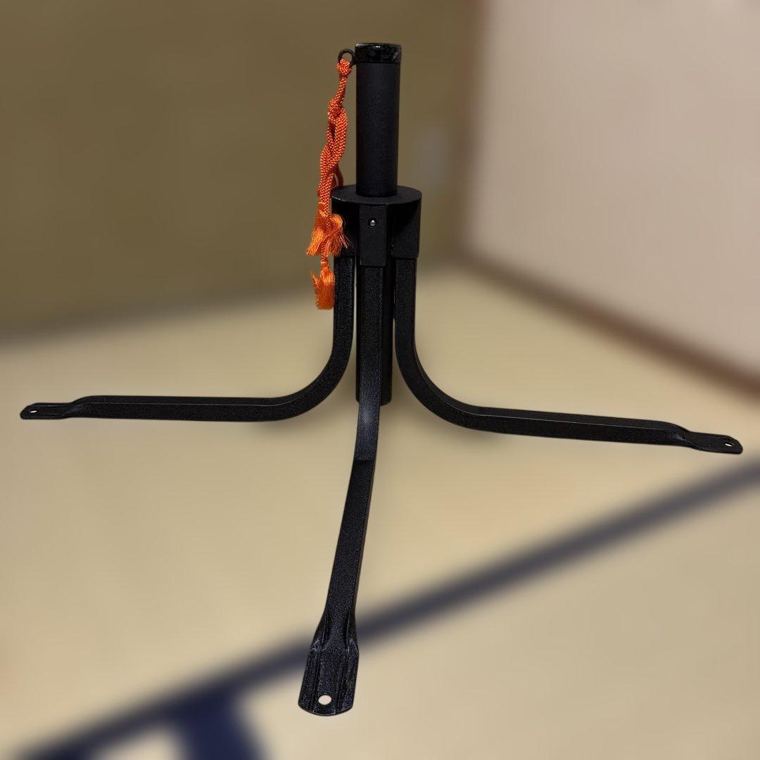 【茶道具】傘立（紙箱）クイ、ハンマーセット