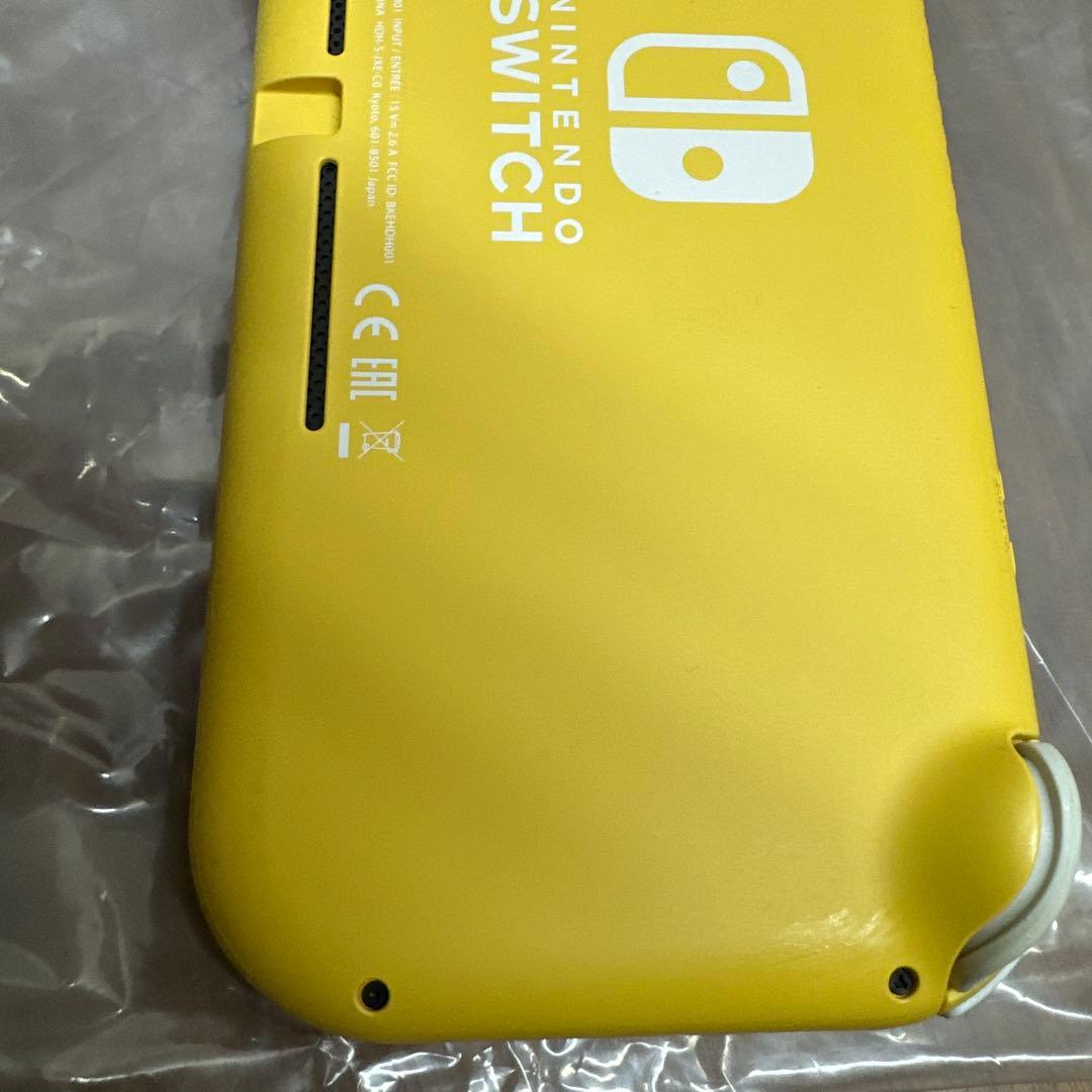 美品 Nintendo Switch Lite 本体 イエロー 完品