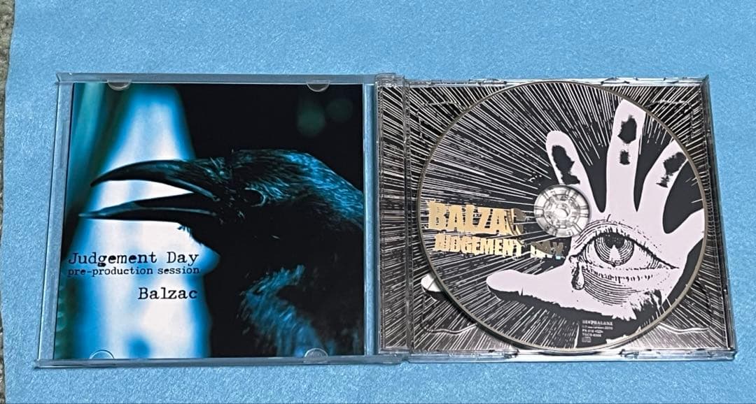 廃盤帯付CD!! BALZAC ／ JUDGEMENT DAY 特別２枚組セット