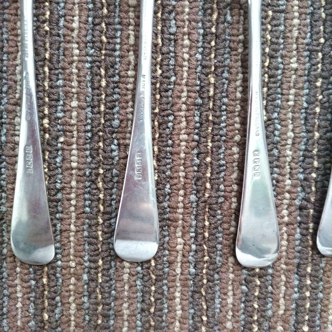 英国　E.P.N.S　シルバープレート　スプーン５本フォーク６本　計11本