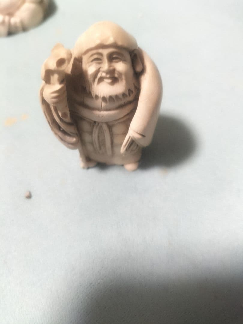 骨董品　根付け　天然素材　縁起物　中国