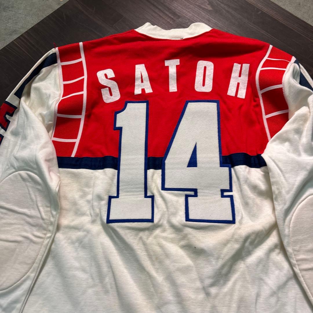 ★7BS2 YAMAHA オフロードジャージ　モトクロス　SATOH 年代物古着