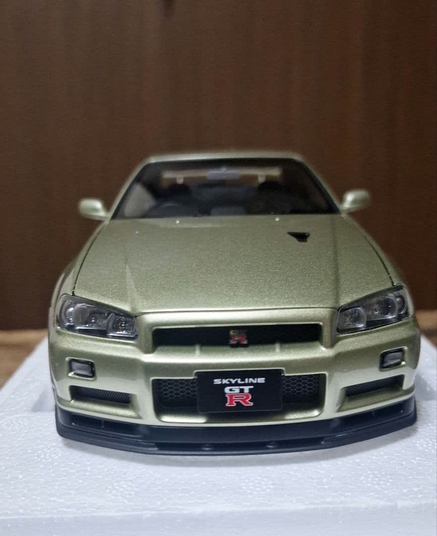 オートアート　日産　スカイライン　GT-R　BBS　ミニカー　1/18