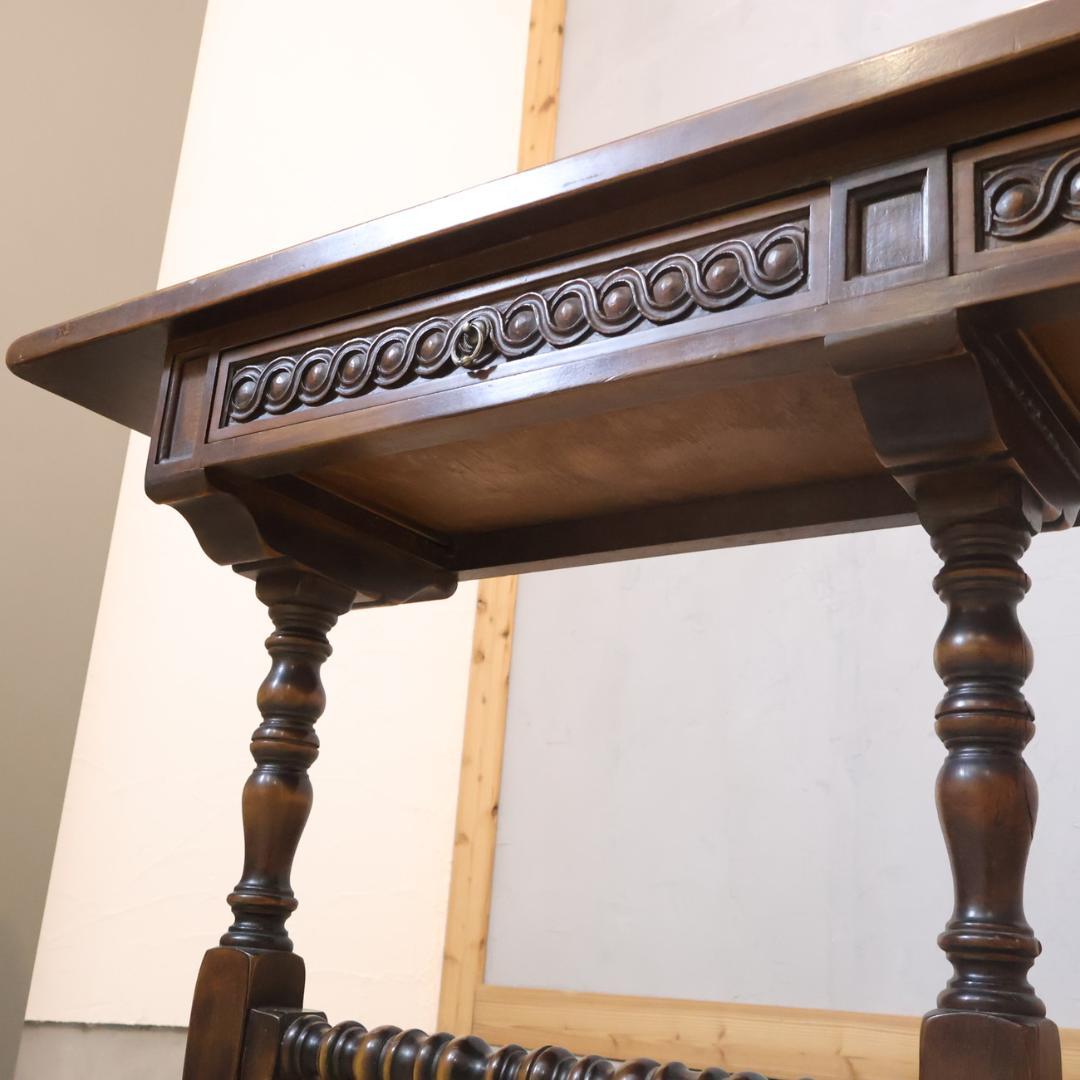 バロッサバレンティ コンソールテーブル サイドボード IDC大塚 アンティーク調