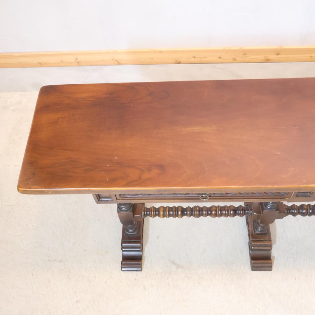 バロッサバレンティ コンソールテーブル サイドボード IDC大塚 アンティーク調