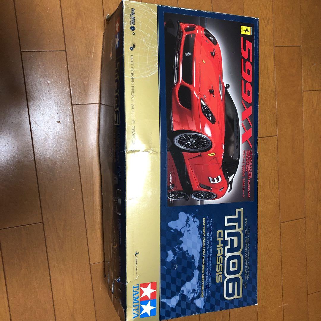 フェラーリ599XX(TA06シャーシ)1/10電動RC•4WDレーシングカー