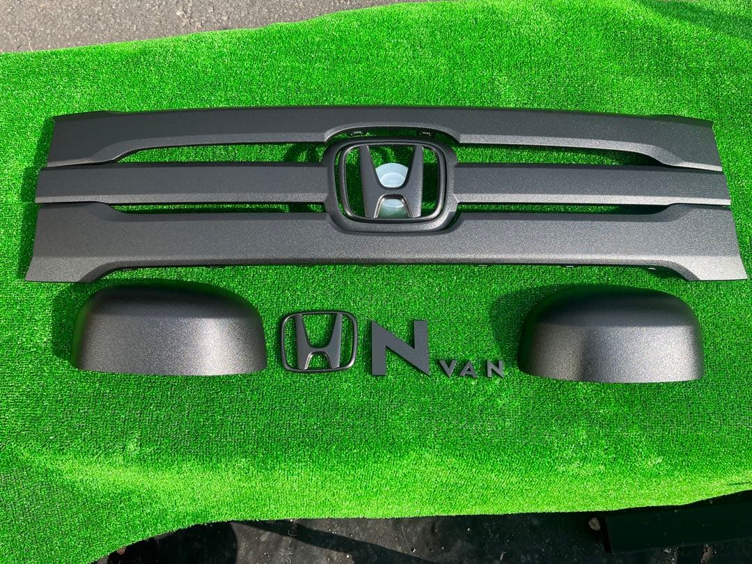 HONDA ホンダ　N VAN エヌバン　純正フロントグリルラプターライナー