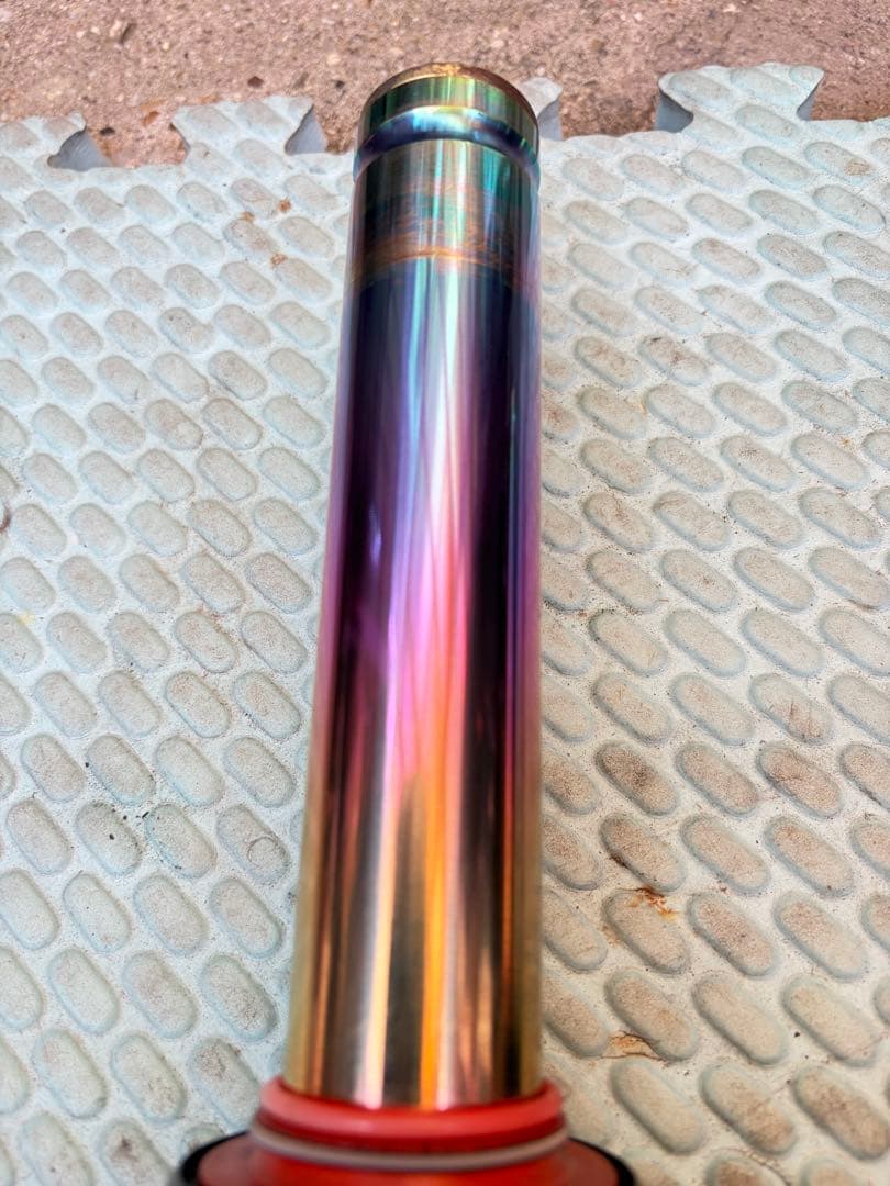 NCY フロントフォーク シグナスx4型5型チタンカラー